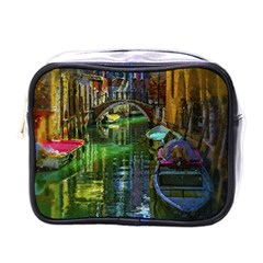 Venice City Italy Architecture Mini Toiletries Bag (one Side) by Simbadda