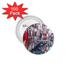 Venice Water Laguna Italy 1 75  Buttons (100 Pack)  by Simbadda