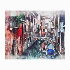 Venice Water Laguna Italy Small Glasses Cloth by Simbadda