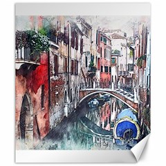 Venice Water Laguna Italy Canvas 20  X 24 