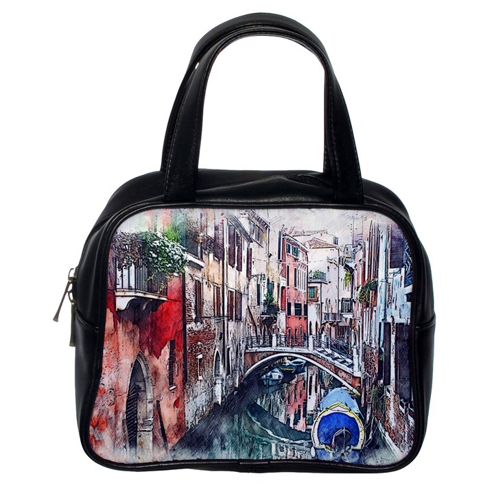 Venice Water Laguna Italy Classic Handbag (One Side)