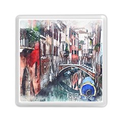 Venice Water Laguna Italy Memory Card Reader (square) by Simbadda