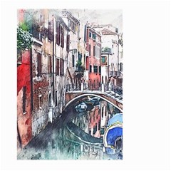 Venice Water Laguna Italy Large Garden Flag (two Sides) by Simbadda