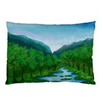 Landscape Nature Art Trees Water Pillow Case 26.62 x18.9  Pillow Case