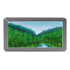 Landscape Nature Art Trees Water Memory Card Reader (mini) by Simbadda