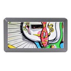 Clown Murals Figure Wall Human Memory Card Reader (mini) by Simbadda