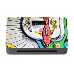 Clown Murals Figure Wall Human Memory Card Reader With Cf by Simbadda