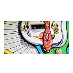 Clown Murals Figure Wall Human Satin Wrap by Simbadda