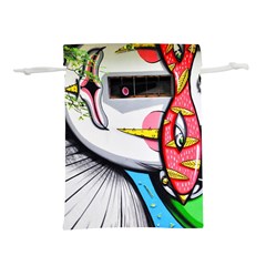 Clown Murals Figure Wall Human Lightweight Drawstring Pouch (l)