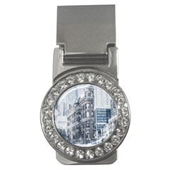 City Building Skyscraper Town Money Clips (cz)  by Simbadda