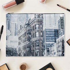 City Building Skyscraper Town Cosmetic Bag (xl) by Simbadda