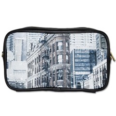 City Building Skyscraper Town Toiletries Bag (two Sides) by Simbadda