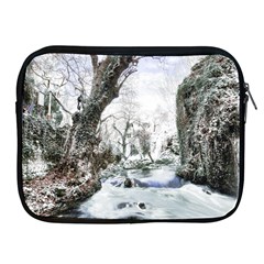 Tree Waterfall Landscape Nature Apple Ipad 2/3/4 Zipper Cases by Simbadda