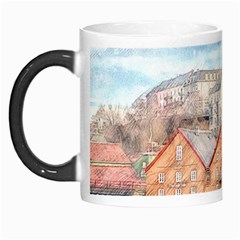 Architecture City Buildings River Morph Mugs by Simbadda