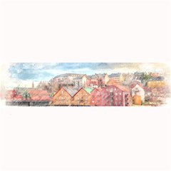 Architecture City Buildings River Large Bar Mats by Simbadda