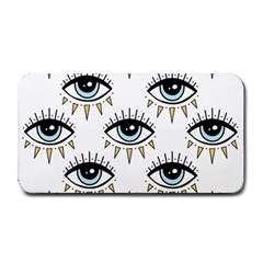 Eyes Pattern Medium Bar Mats by Valentinaart