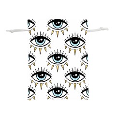 Eyes Pattern Lightweight Drawstring Pouch (s)