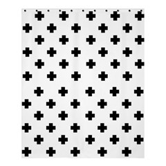 Swiss Cross Pattern Shower Curtain 60  X 72  (medium)  by Valentinaart