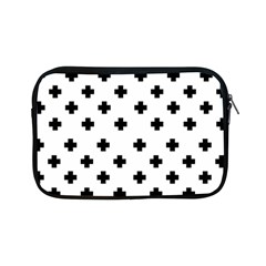 Swiss Cross Pattern Apple Ipad Mini Zipper Cases by Valentinaart