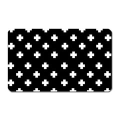 Swiss Cross Pattern Magnet (rectangular) by Valentinaart