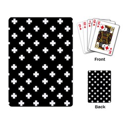 Swiss Cross Pattern Playing Cards Single Design (rectangle) by Valentinaart