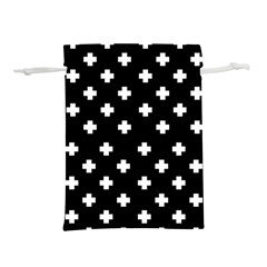 Swiss Cross Pattern Lightweight Drawstring Pouch (s)