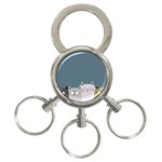 Cute Cats 3-Ring Key Chain Front