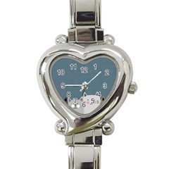 Cute Cats Heart Italian Charm Watch by Valentinaart