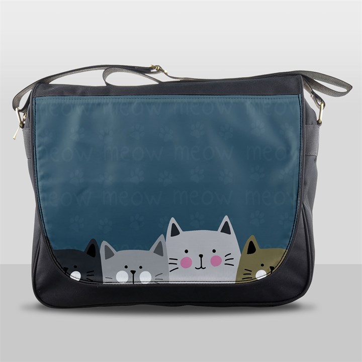 Cute Cats Messenger Bag