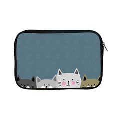 Cute Cats Apple Ipad Mini Zipper Cases by Valentinaart