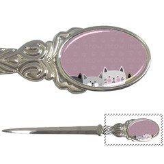 Cute Cats Letter Opener by Valentinaart