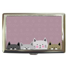 Cute Cats Cigarette Money Case