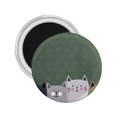 Cute Cats 2 25  Magnets by Valentinaart