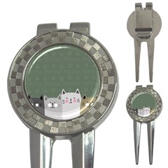 Cute Cats 3-in-1 Golf Divots by Valentinaart