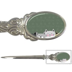 Cute Cats Letter Opener by Valentinaart