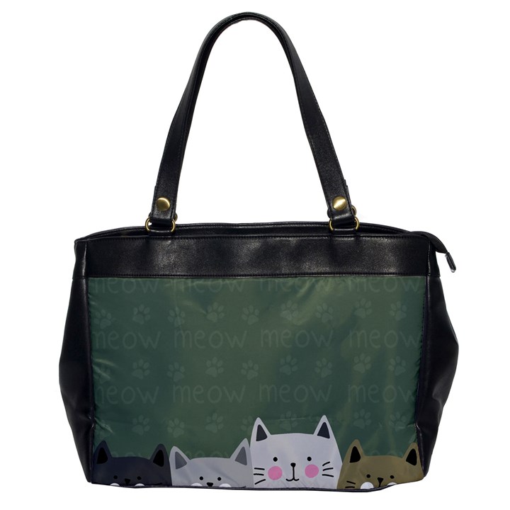 Cute Cats Oversize Office Handbag