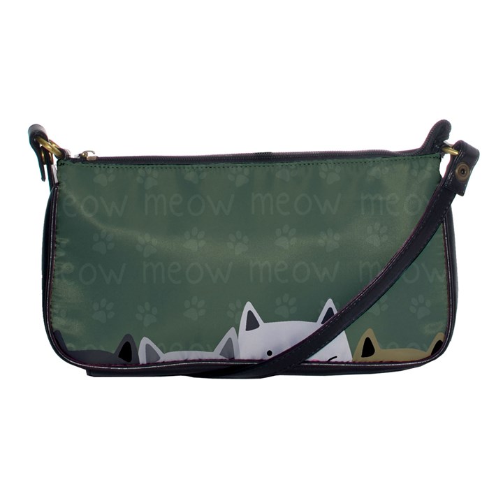 Cute Cats Shoulder Clutch Bag