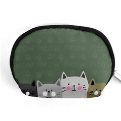 Cute Cats Accessory Pouch (medium) by Valentinaart