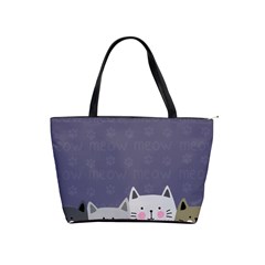 Cute Cats Classic Shoulder Handbag by Valentinaart