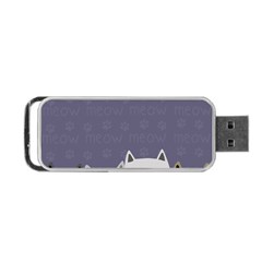 Cute Cats Portable Usb Flash (two Sides) by Valentinaart