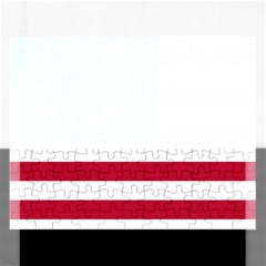 Betsy Ross Flag Rectangular Jigsaw Puzzl by Valentinaart