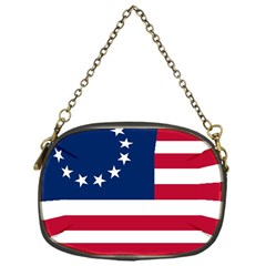 Betsy Ross Flag Chain Purse (one Side) by Valentinaart