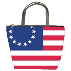 Betsy Ross Flag Bucket Bag by Valentinaart