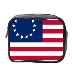 Betsy Ross Flag Mini Toiletries Bag (two Sides) by Valentinaart