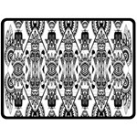 Bw 4 1 Double Sided Fleece Blanket (Large)  80 x60  Blanket Back