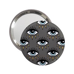 Eyes Pattern 2 25  Handbag Mirrors by Valentinaart