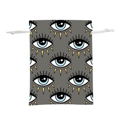 Eyes Pattern Lightweight Drawstring Pouch (s) by Valentinaart