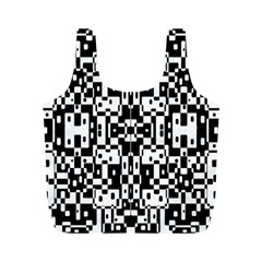 Bw 5 Full Print Recycle Bag (m) by ArtworkByPatrick