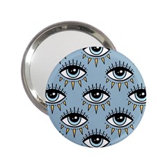 Eyes Pattern 2 25  Handbag Mirrors by Valentinaart