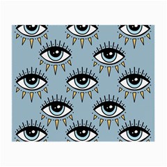 Eyes Pattern Small Glasses Cloth by Valentinaart